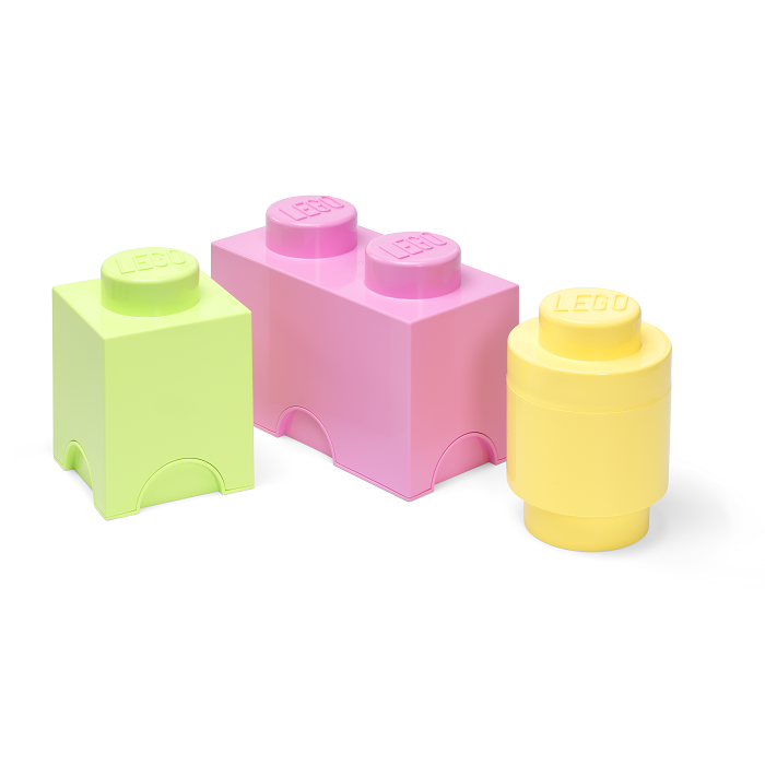 LEGO Storage LEGO úložné boxy Multi-Pack 3 ks - pastelové Obrázek