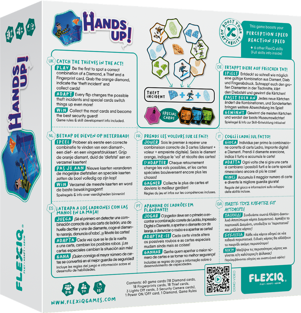 FlexIQ Hands Up! - EN Obrázek