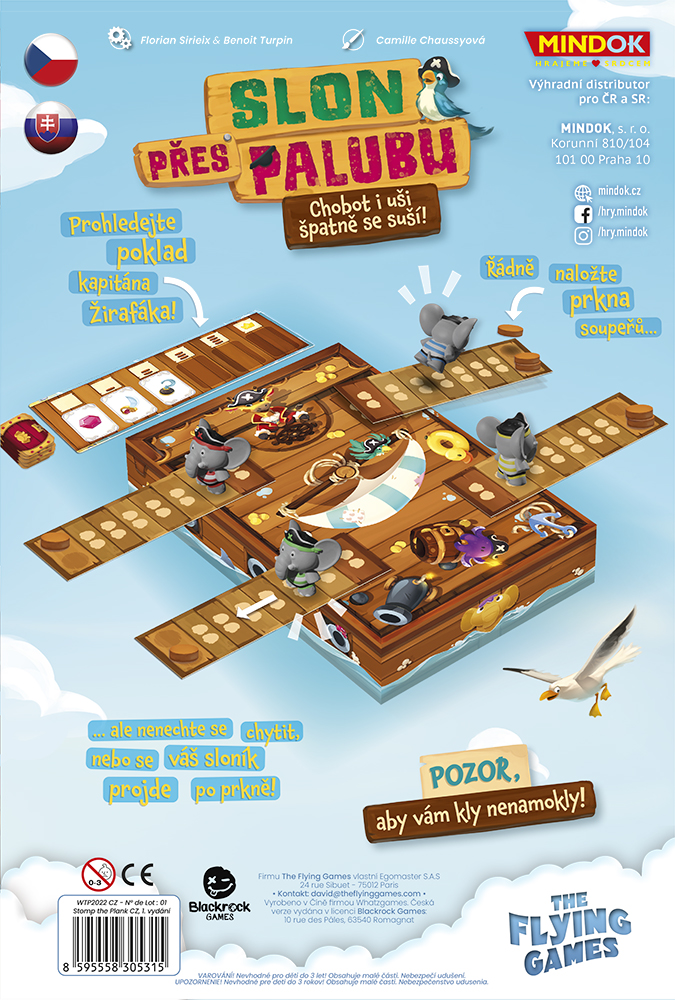 Mindok Slon přes palubu Obrázek