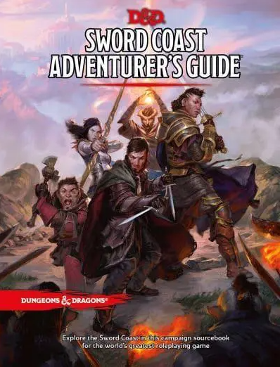 Wizards of the Coast Dungeons & Dragons RPG - Sword Coast Adventurer's Guide - EN Obrázek