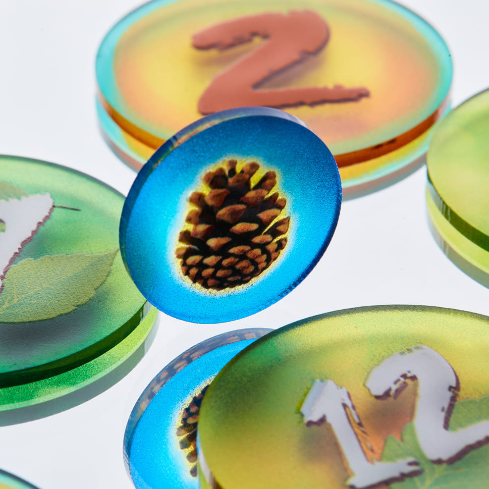 Poland Games Token and Markers: Photosynthesis Token Set (ERA89278) Obrázek