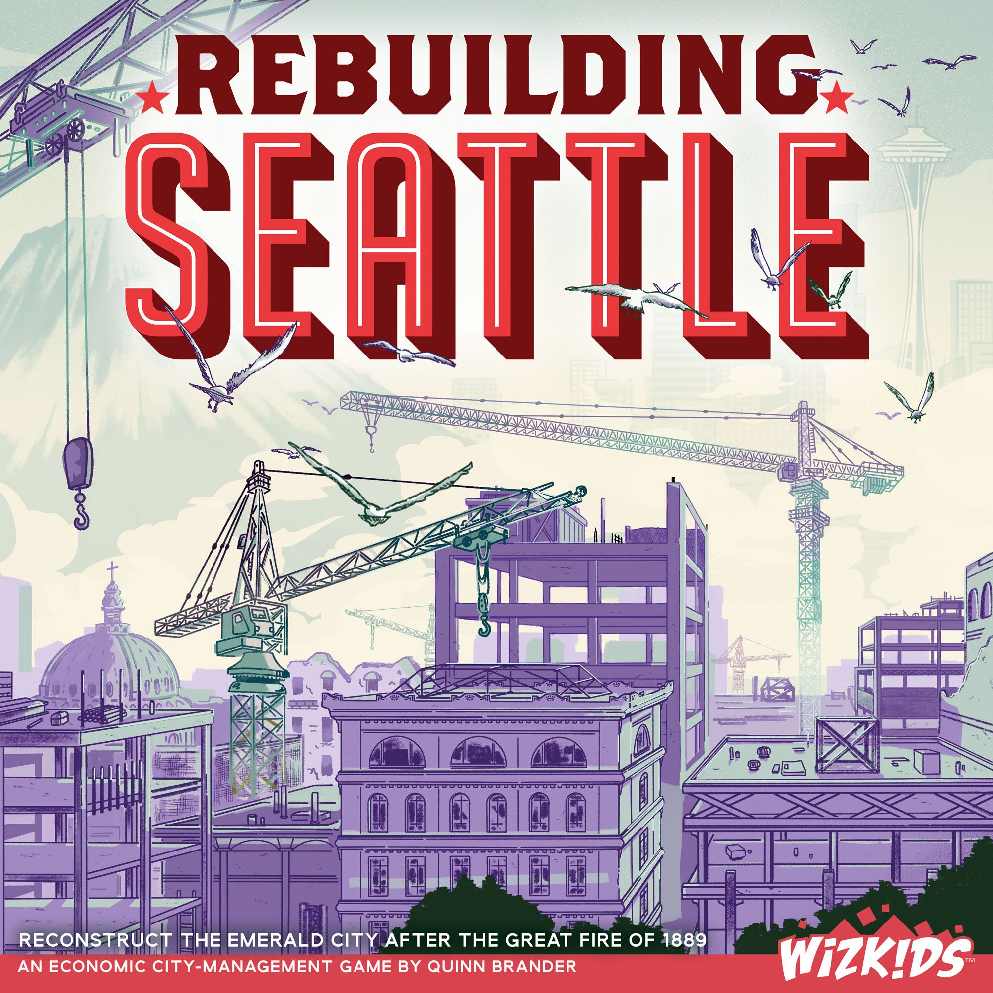 Rio Grande Games Rebuilding Seattle Obrázek