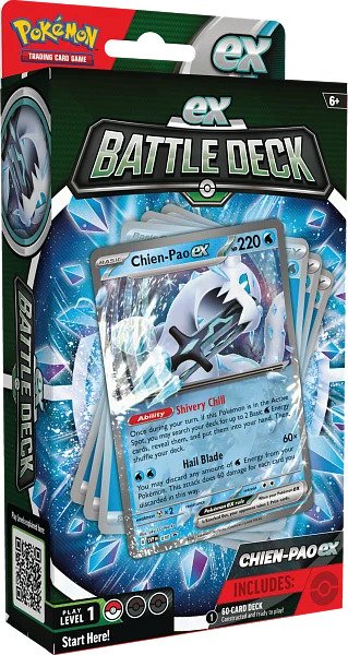 Nintendo Pokémon TCG: ex Battle Deck - Chien-Pao & Tinkaton Varianta: Chien-Pao Obrázek
