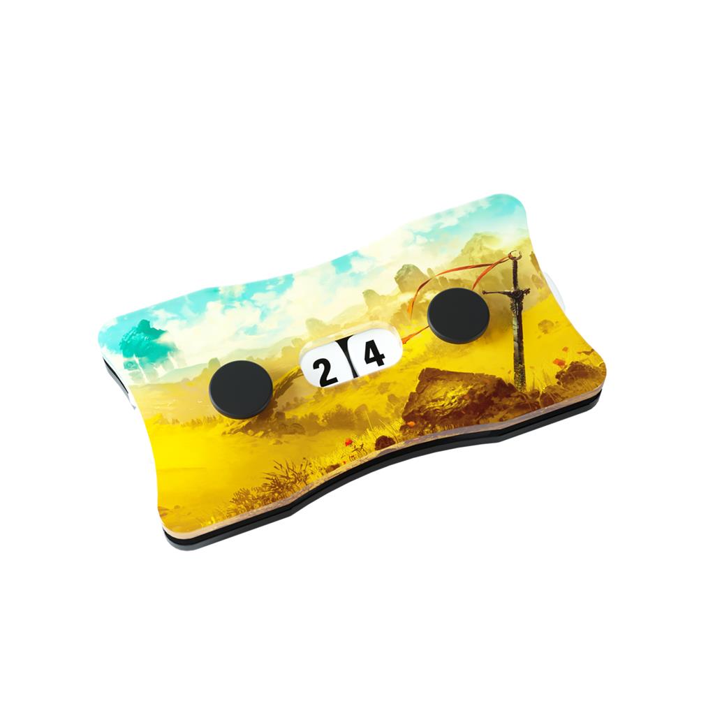 Počítadlo životů Double Dial Gamegenic - Plains, Island, Forest Varianta: Plains Obrázek