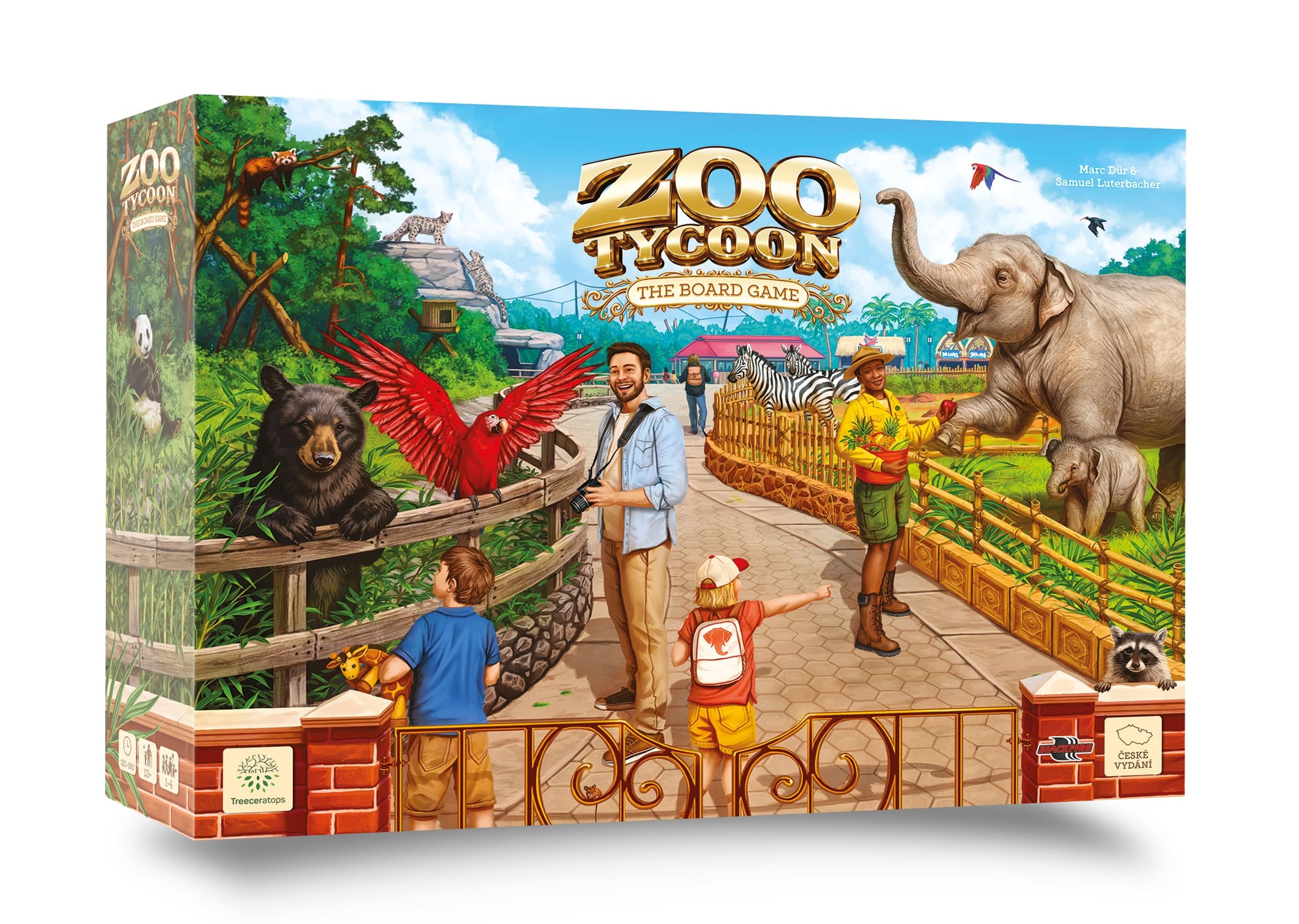 Blackfire CZ Zoo Tycoon: The Board Game (České vydání) Obrázek