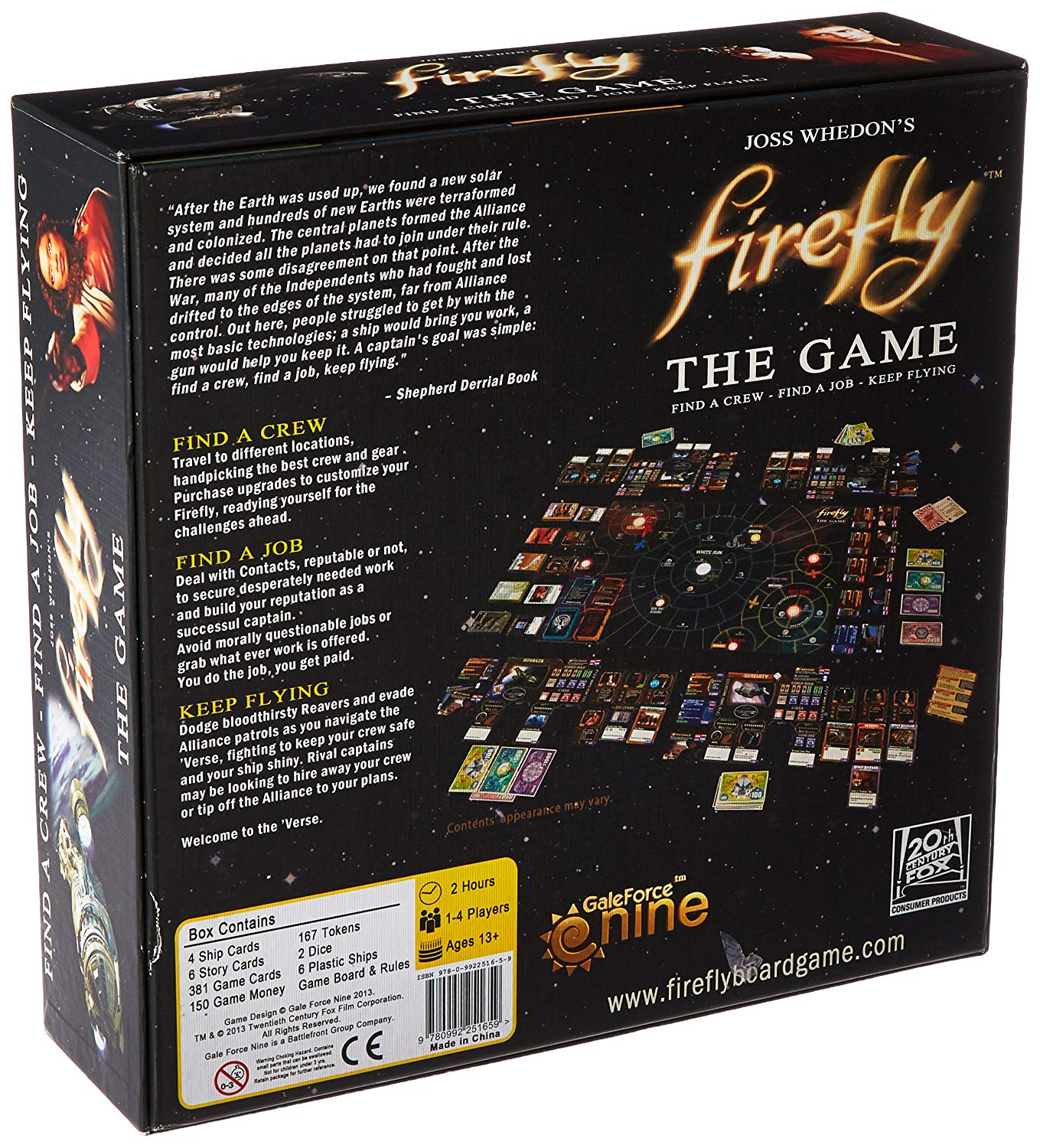 Gale Force Nine Firefly: The Game Obrázek