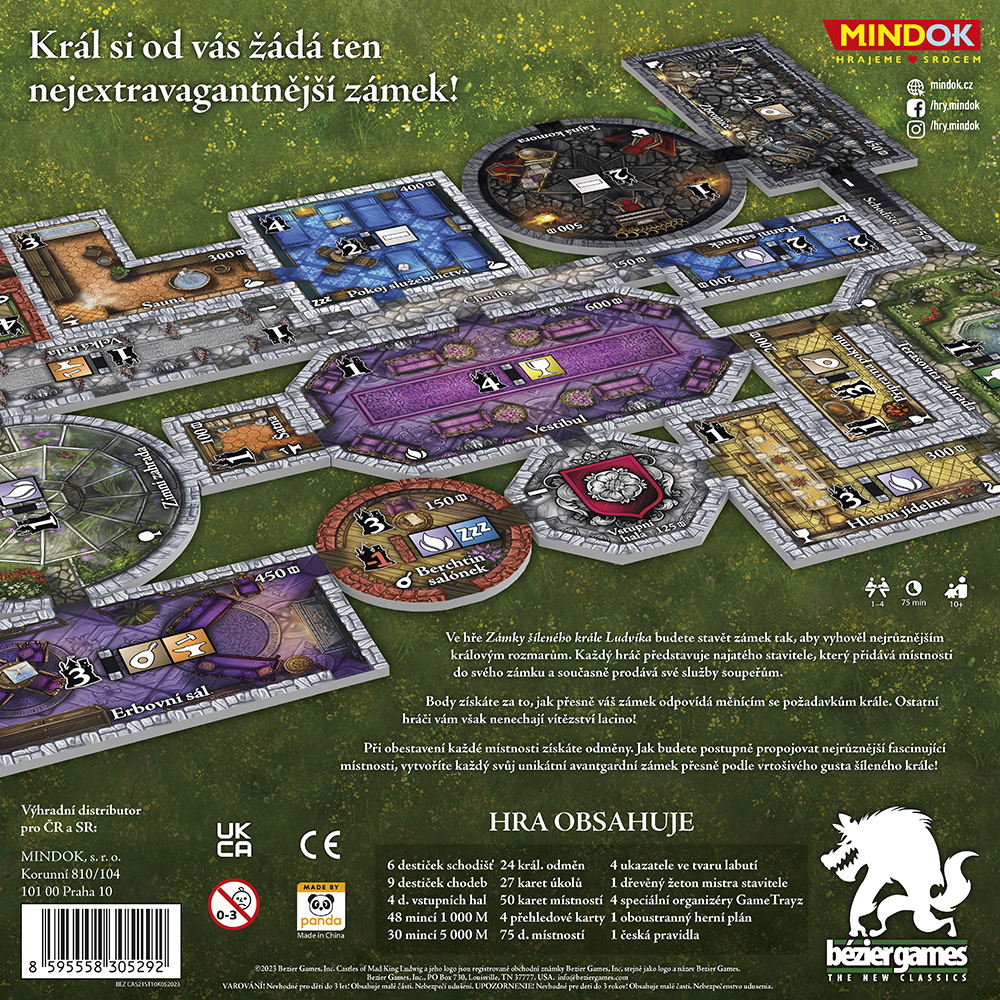 Mindok Zámky šíleného krále Ludvíka Obrázek