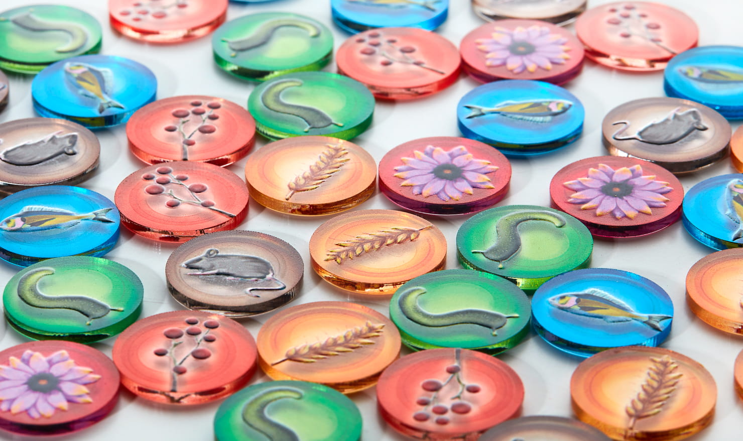 Poland Games Token and Markers: Wingspan + expansions Token Set Obrázek