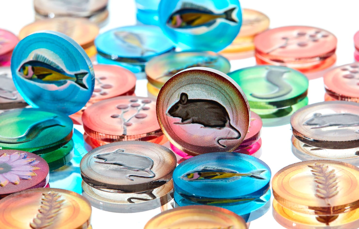 Poland Games Token and Markers: Wingspan + expansions Token Set Obrázek