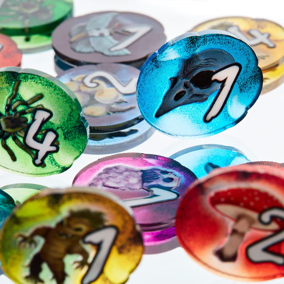 Poland Games Token and Markers: Quacks of Quedlinburg + Expansions Token Set Obrázek