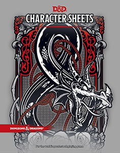 Wizards of the Coast Dungeons & Dragons: Characters Sheets (24 Stk.) Obrázek