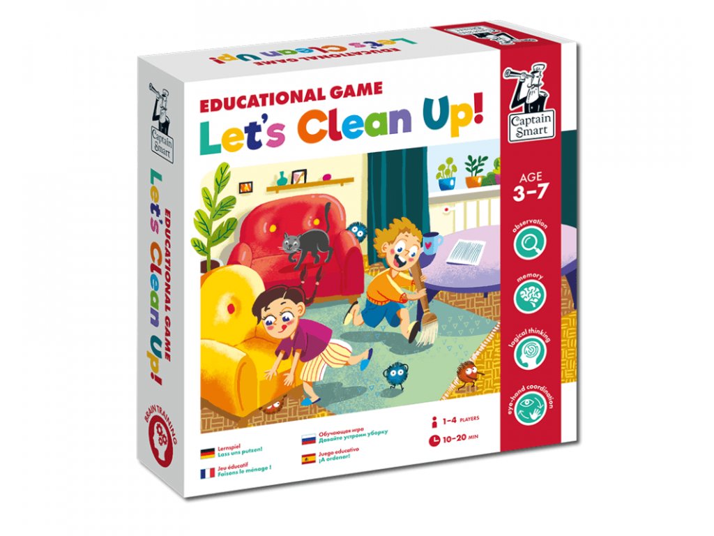 4bambini Captain Smart - Pojďme uklízet! Obrázek