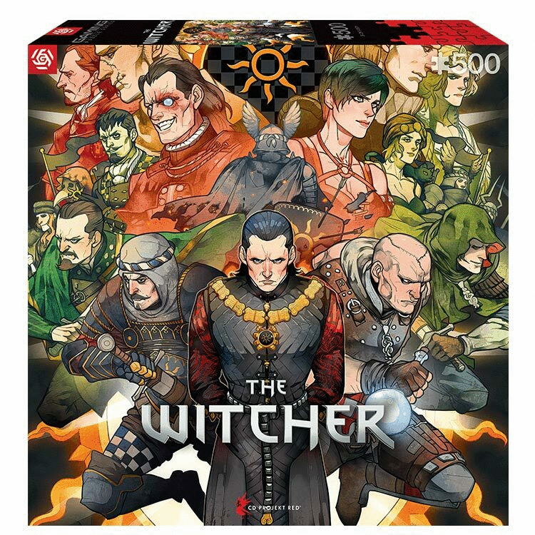 Good Loot Gaming Puzzle The Witcher Nilfgaard Puzzle 500 Obrázek