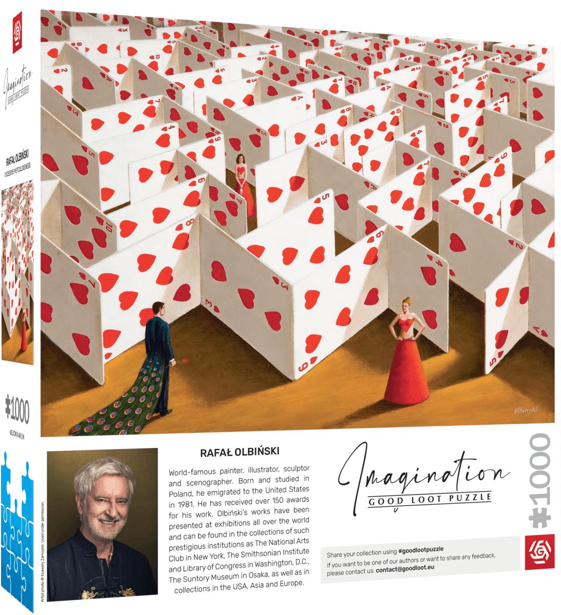 Good Loot Imagination Rafała Olbiński Defence Excessive Meticulousness Puzzle 1000 Obrázek
