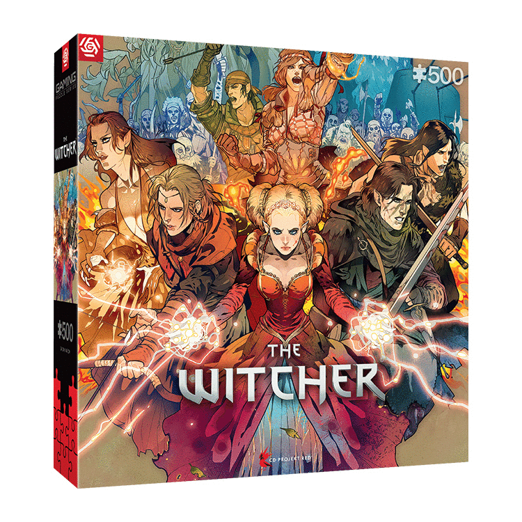 Good Loot Gaming Puzzle The Witcher: Scoia'tael Puzzle 500 Obrázek