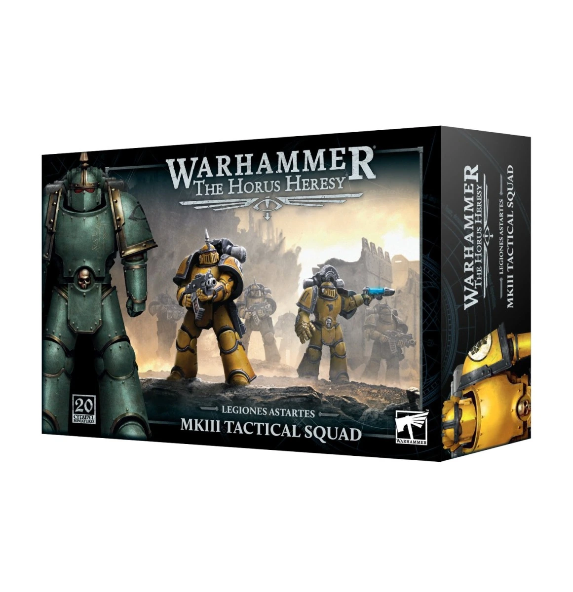 Games Workshop Warhammer: The Horus Heresy - Legiones Astartes MKIII Tactical Squad Obrázek