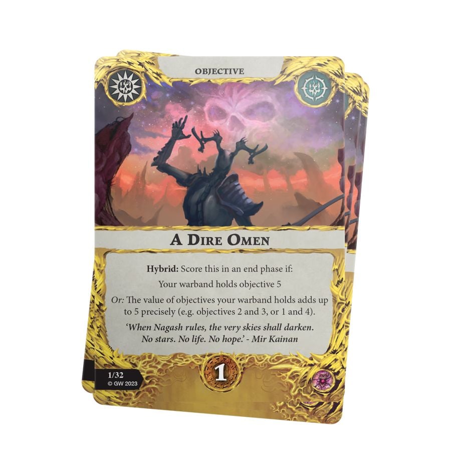 Games Workshop Warhammer Underworlds: Wyrdhollow – Paths of Prophecy Rivals Deck Obrázek