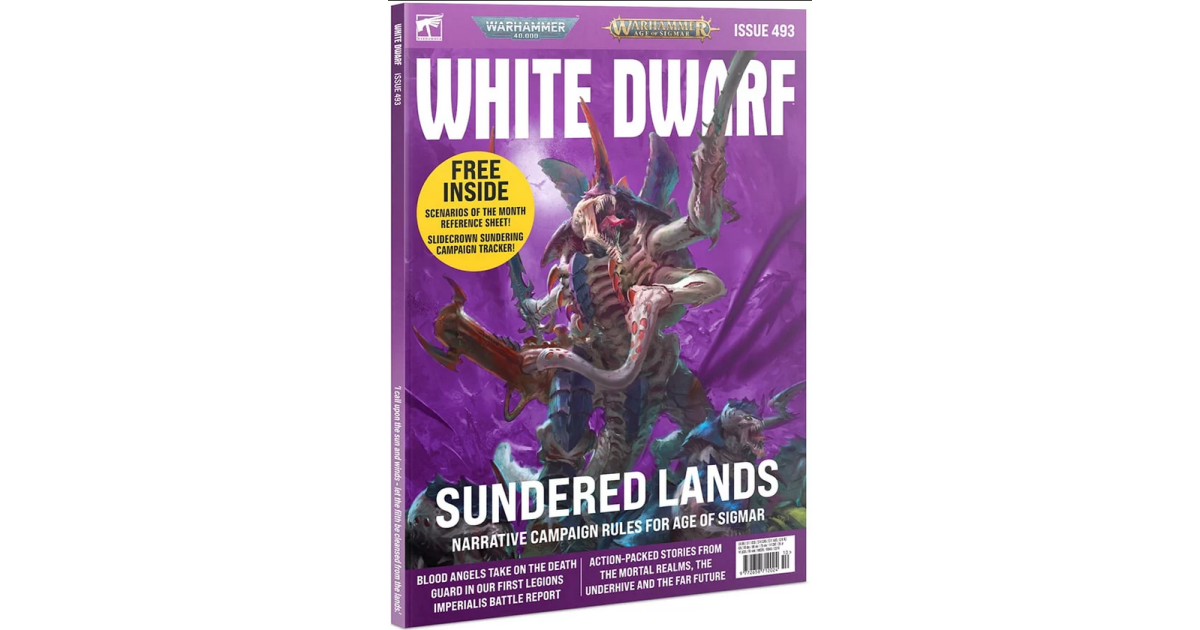 Games Workshop White Dwarf Issue 493 (10/2023) Obrázek
