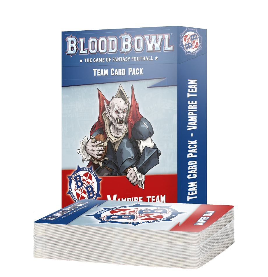 Games Workshop Blood Bowl: Vampire Team Card Pack Obrázek