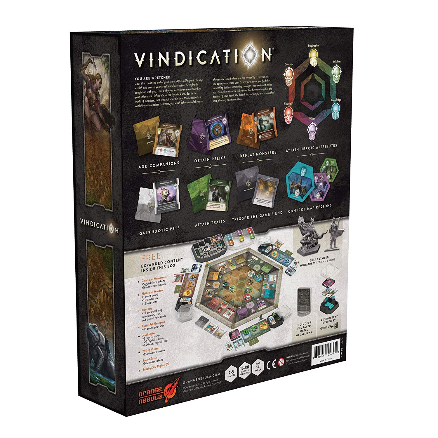 Orange Nebula Vindication Obrázek