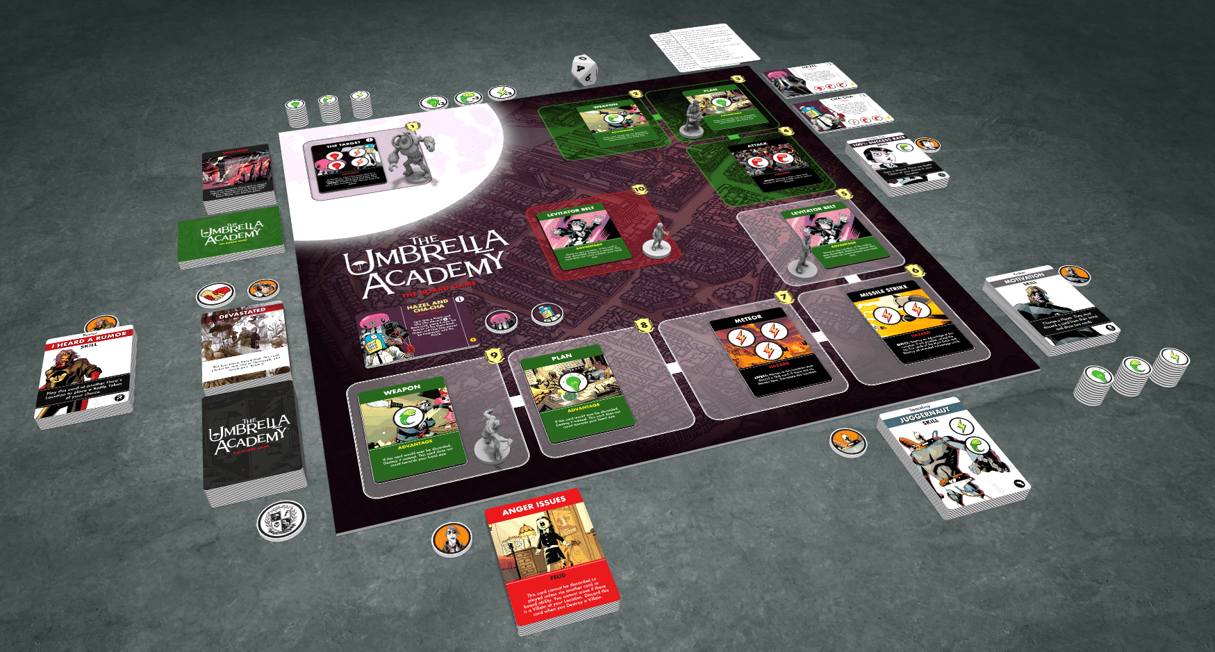 Mantic Games The Umbrella Academy: The Board Game Obrázek