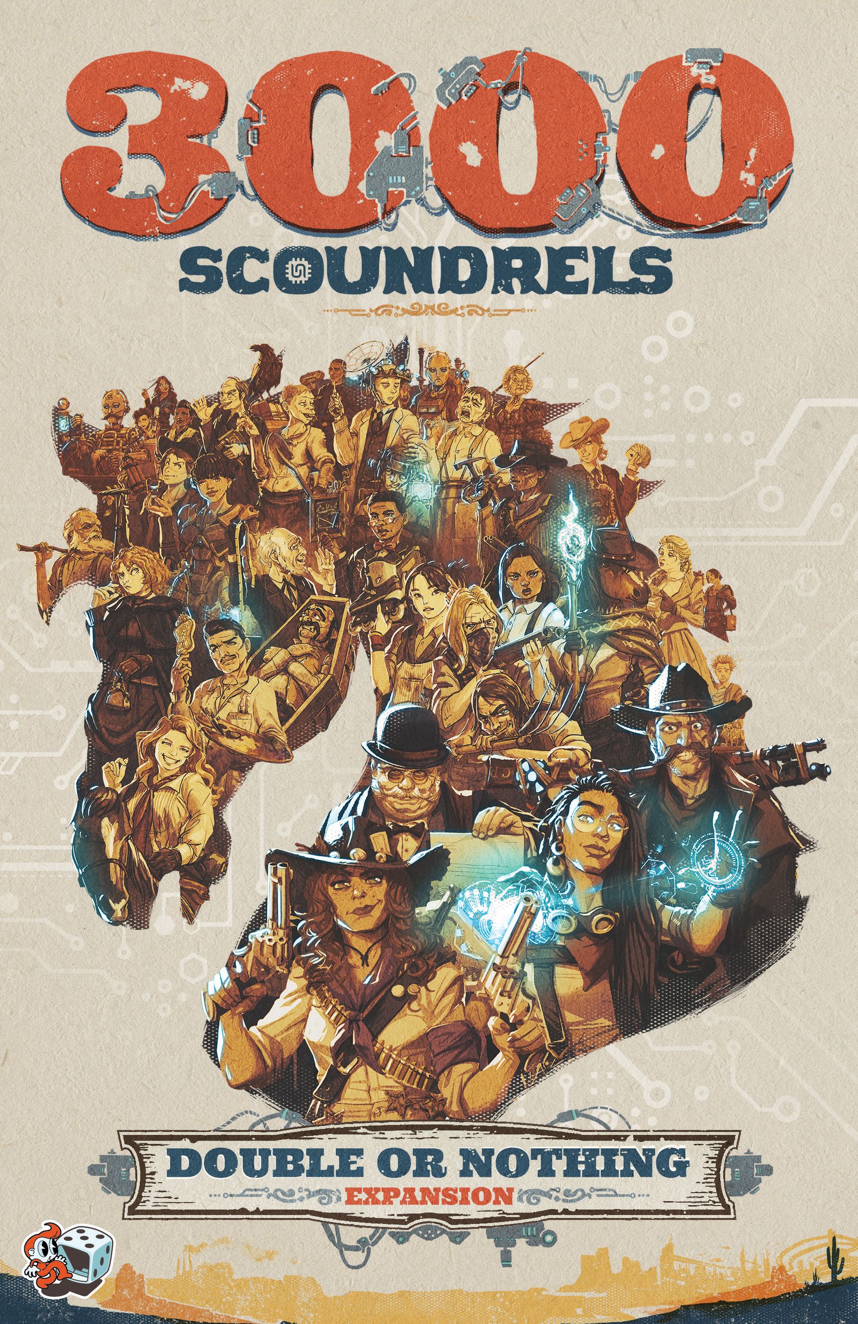 Unexpected Games 3000 Scoundrels: Double or Nothing Expansion Obrázek