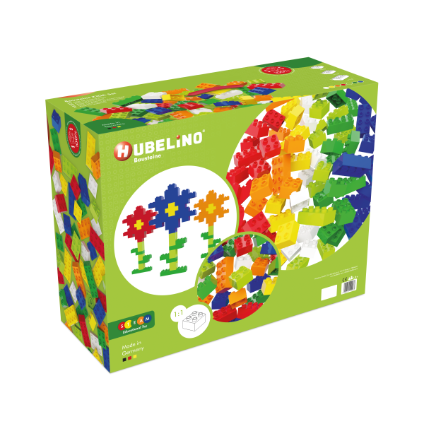 HUBELINO KIGA Kuličková dráha - Stavební kostky 550 ks Obrázek