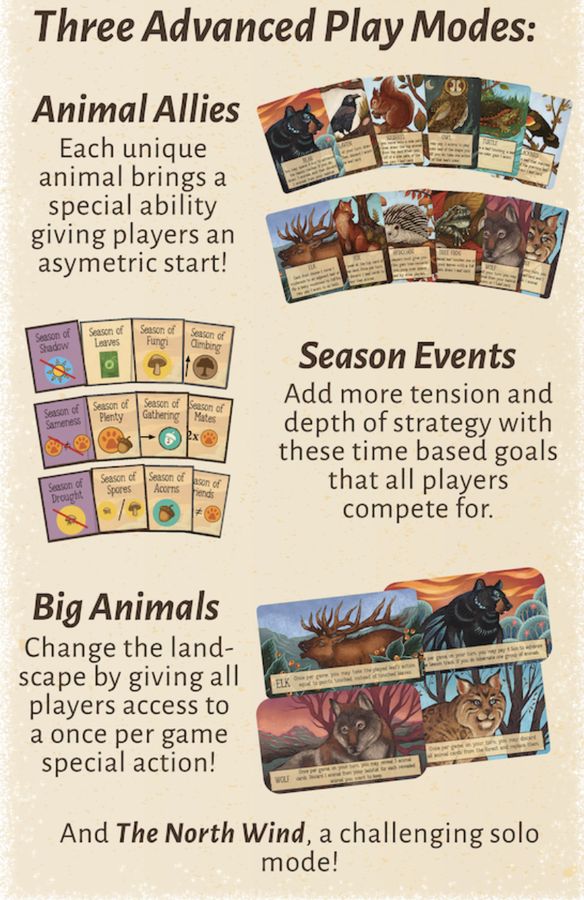 Weird City Games Leaf: Season of the Bear Expansion Obrázek