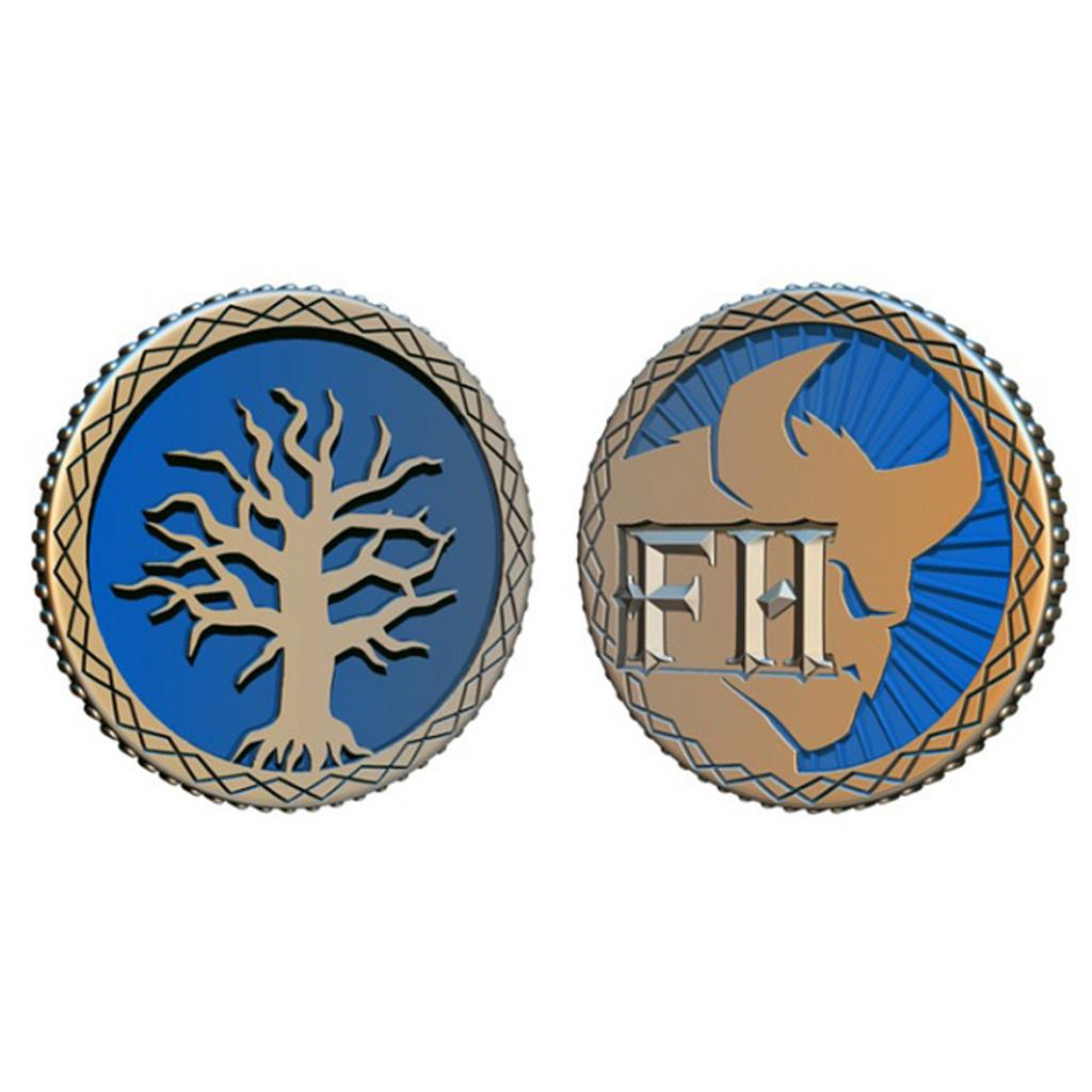 Cephalofair Games Frosthaven Challenge Coin Obrázek