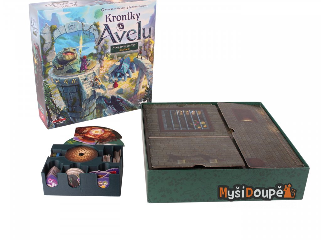 Myší Doupě Kroniky Avelu: Nová Dobrodružství - Pořadač na žetony Obrázek