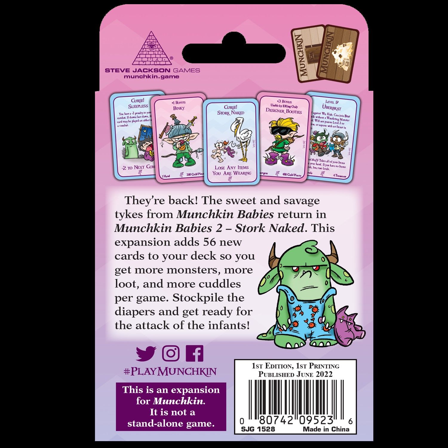 Steve Jackson Games Munchkin Babies 2: Stork Naked Obrázek