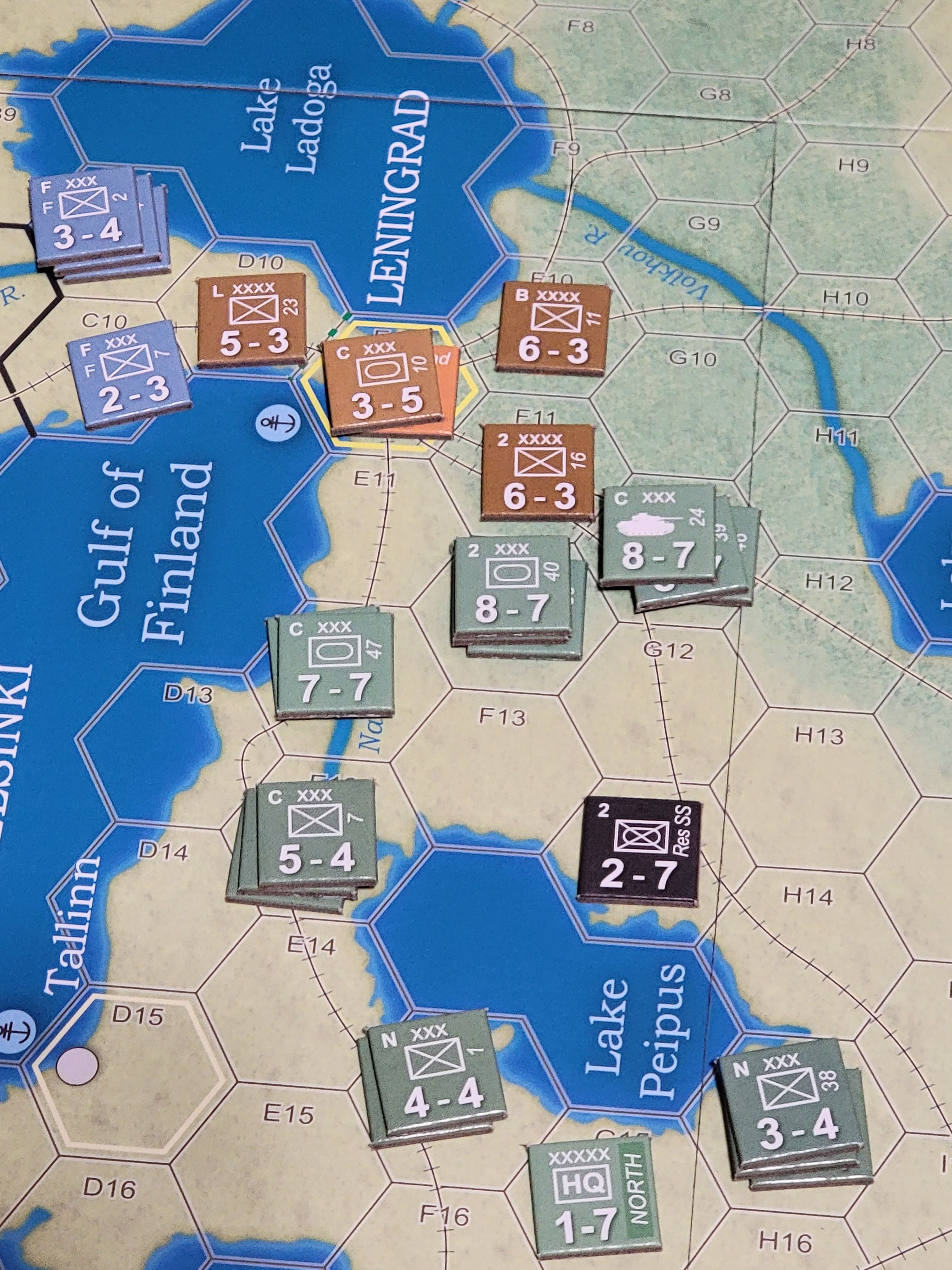 Compass Games The Russian Campaign: Deluxe 5th Edition Obrázek