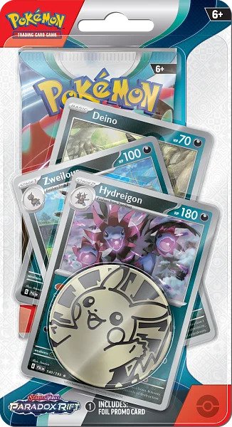 Nintendo Pokémon TCG: SV04 Paradox Rift - Premium Checklane Blister Obrázek