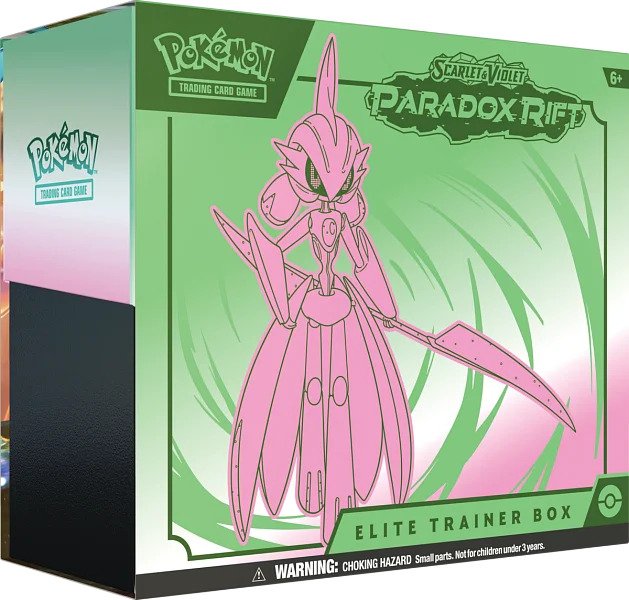 Nintendo Pokémon TCG: SV04 Paradox Rift - Elite Trainer Box Obrázek