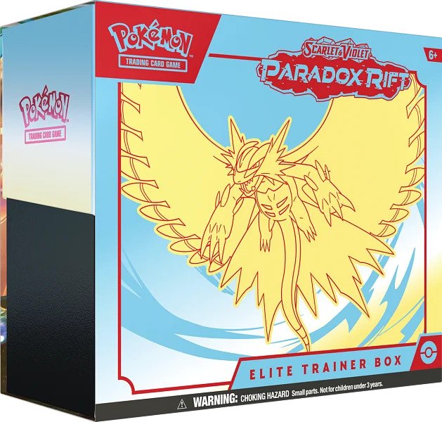 Nintendo Pokémon TCG: SV04 Paradox Rift - Elite Trainer Box Obrázek