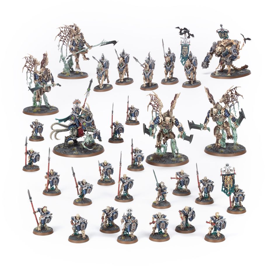 Games Workshop Battleforce: Ossiarch Bonereapers – Praetorian Spearhead Obrázek