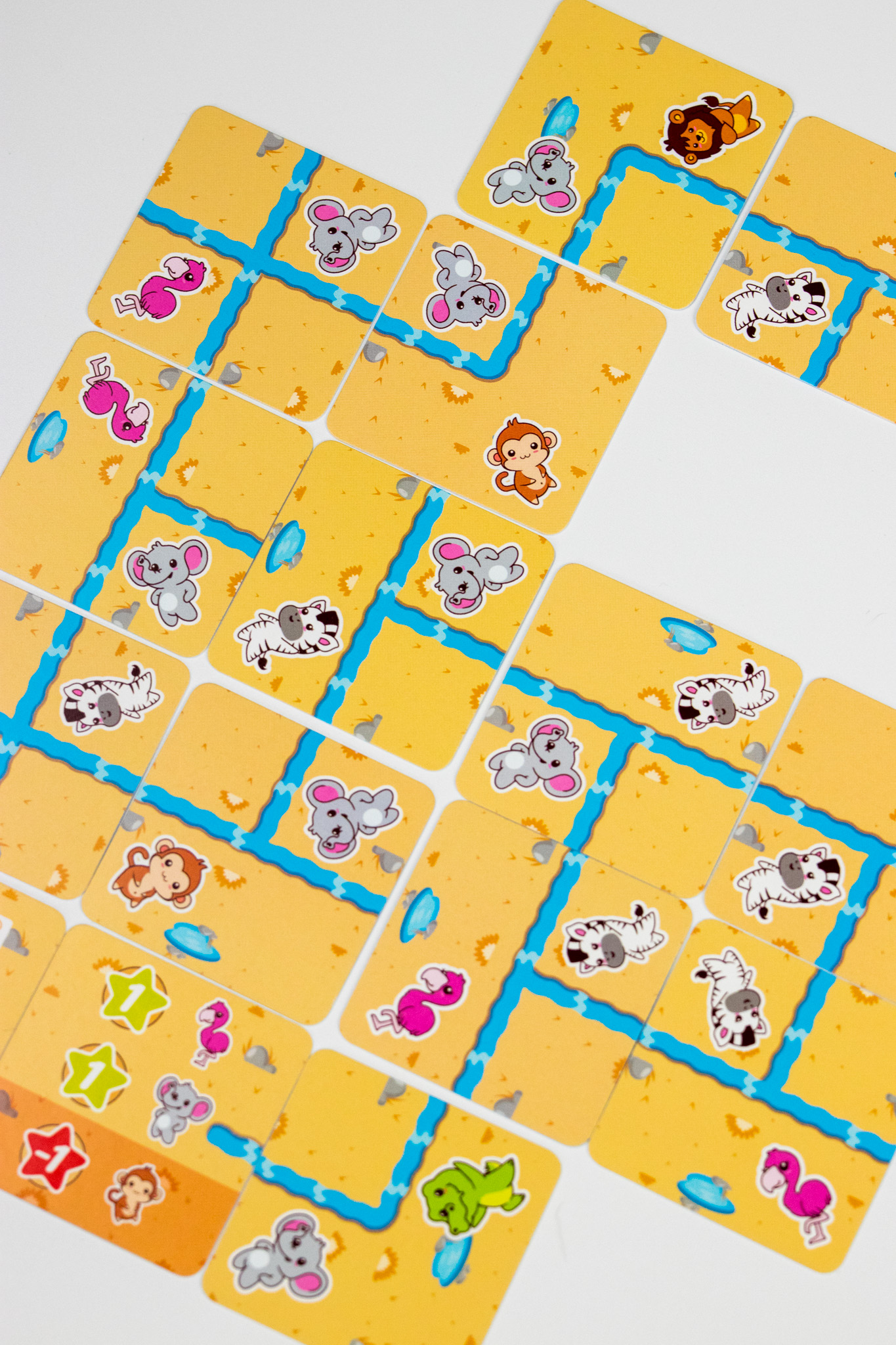 TLAMA games Cáklé safari Obrázek