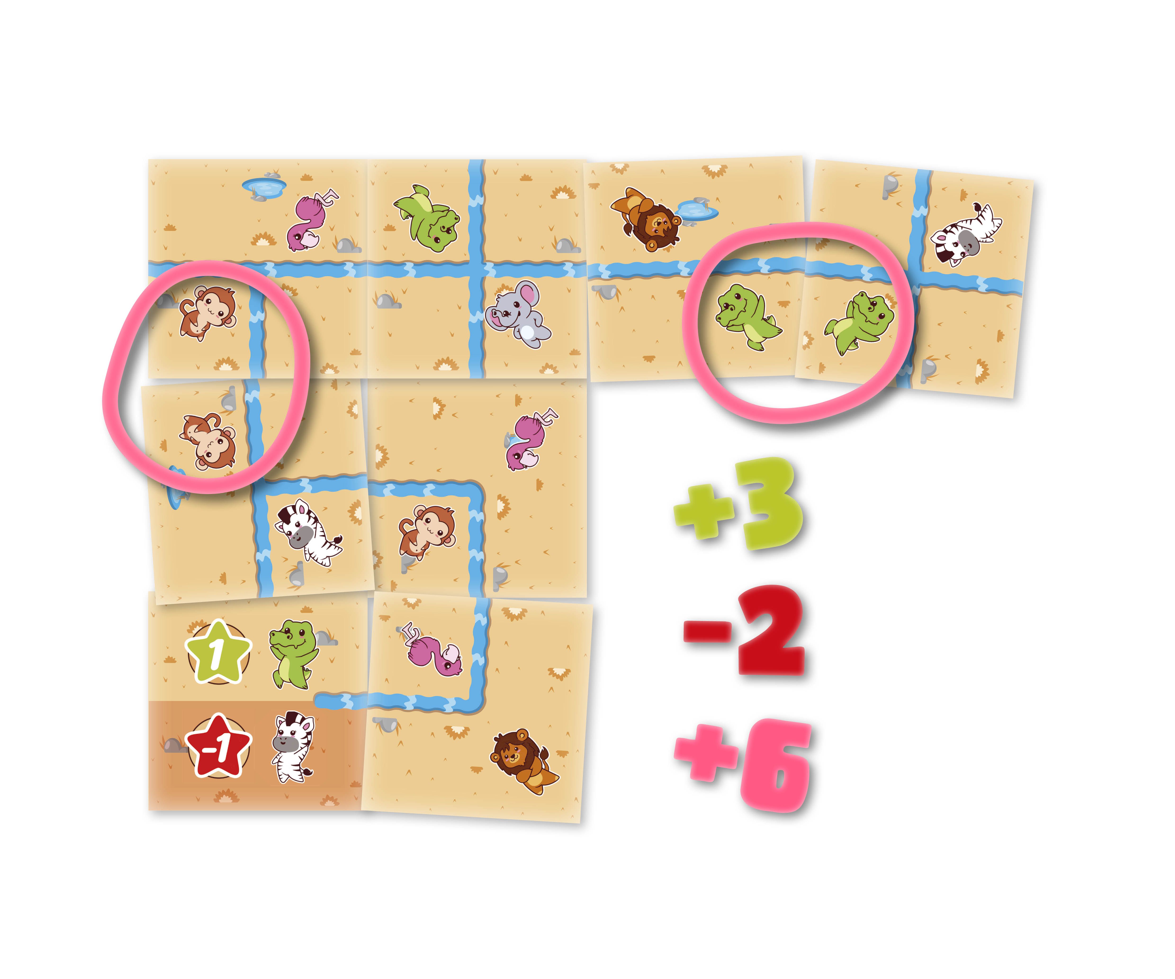 TLAMA games Cáklé safari Obrázek