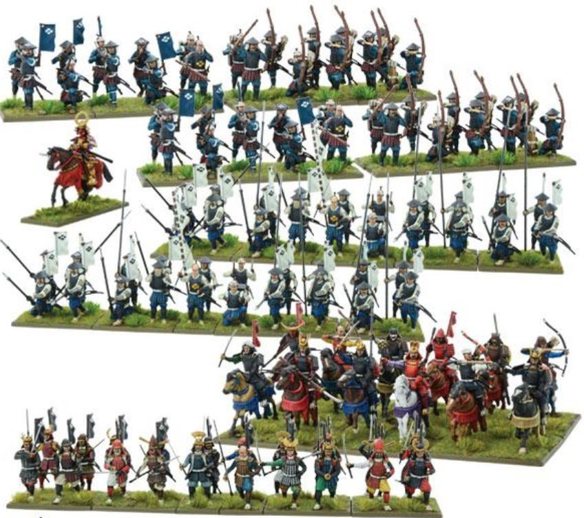 Warlord Games Pike & Shotte: Samurai Starter Army Obrázek