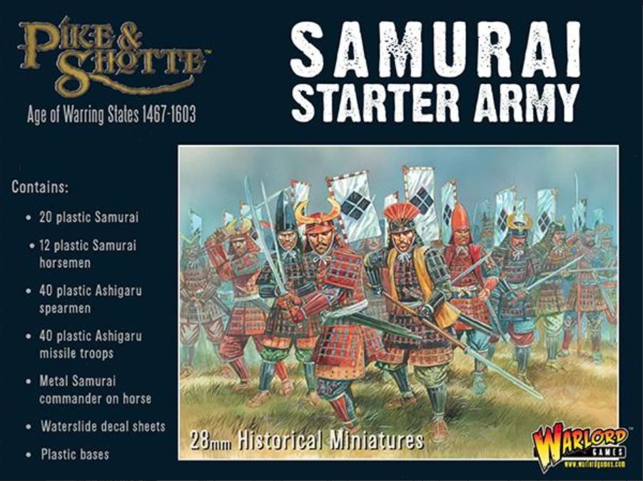 Warlord Games Pike & Shotte: Samurai Starter Army Obrázek