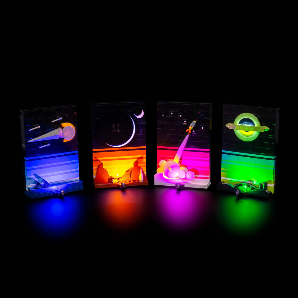 Light my Bricks Sada světel - LEGO Tales of the Space Age 21340 Obrázek