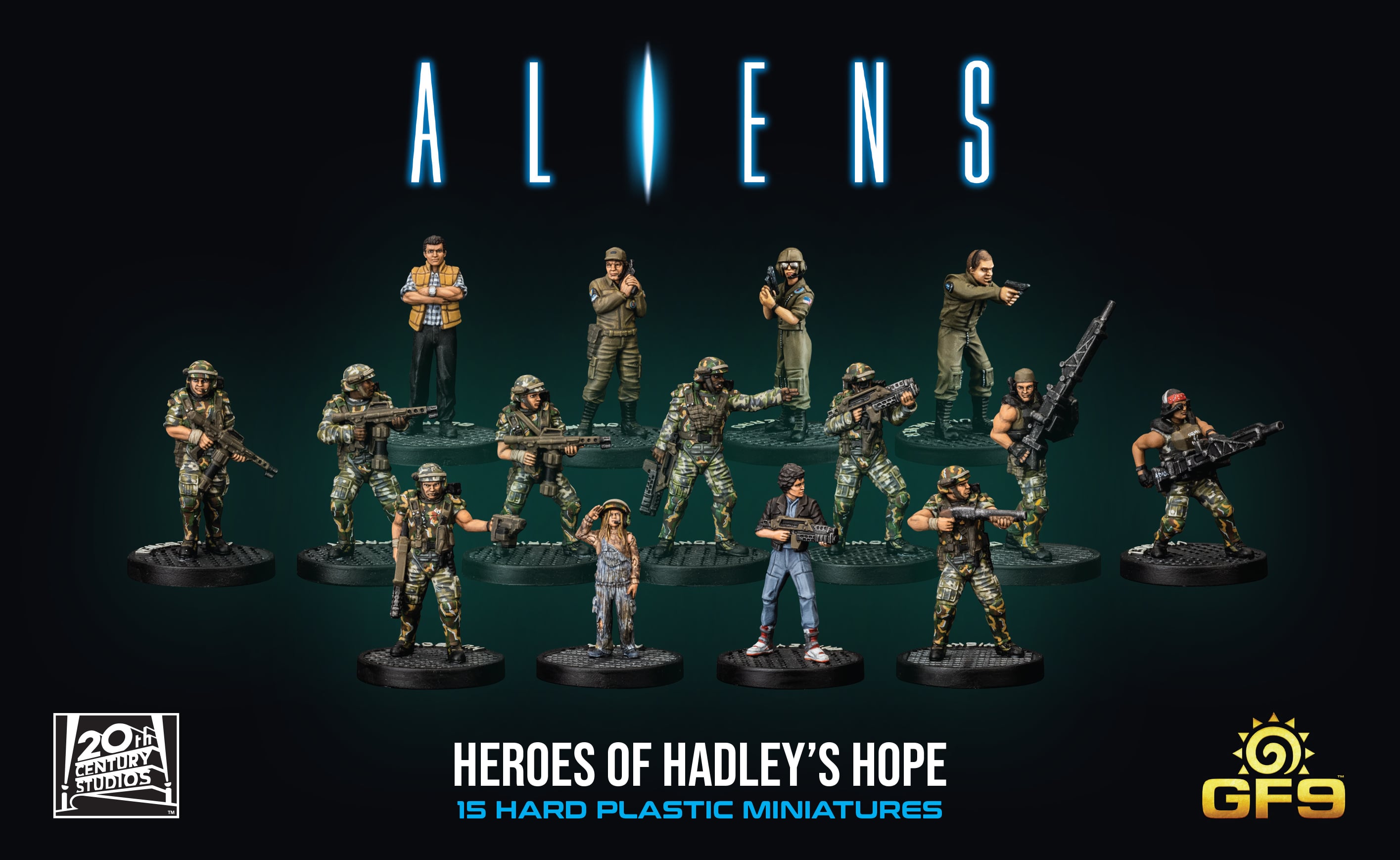 Gale Force Nine Aliens: Heroes of Hadley's Hope (2023) Obrázek