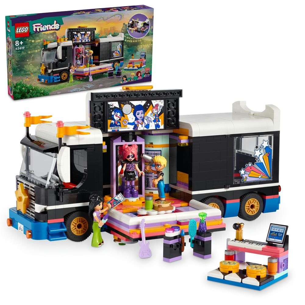 LEGO® Autobus pro turné popových hvězd 42619 Obrázek