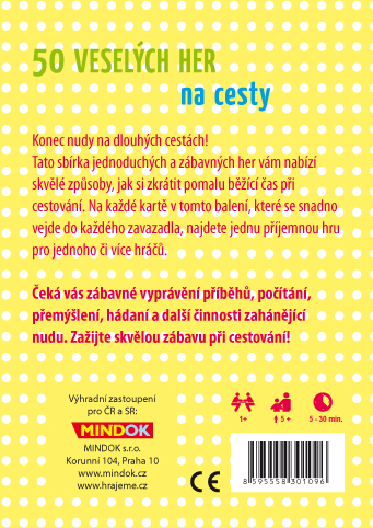 Mindok 50 veselých her na cesty Obrázek