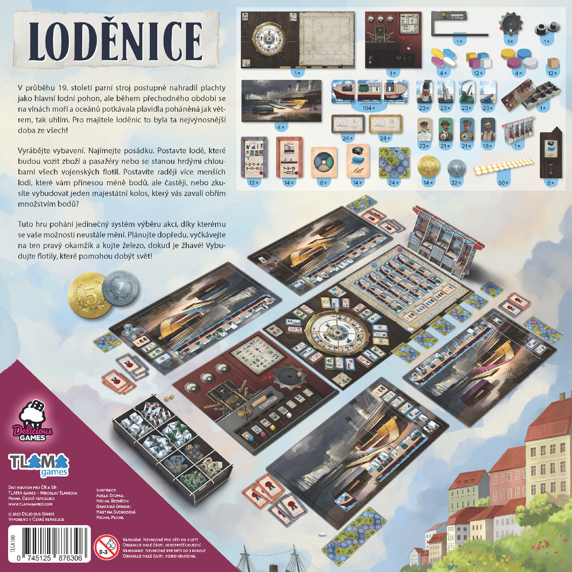 TLAMA games Loděnice (druhé vydání) Obrázek