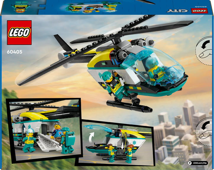 LEGO® Záchranářská helikoptéra 60405 Obrázek