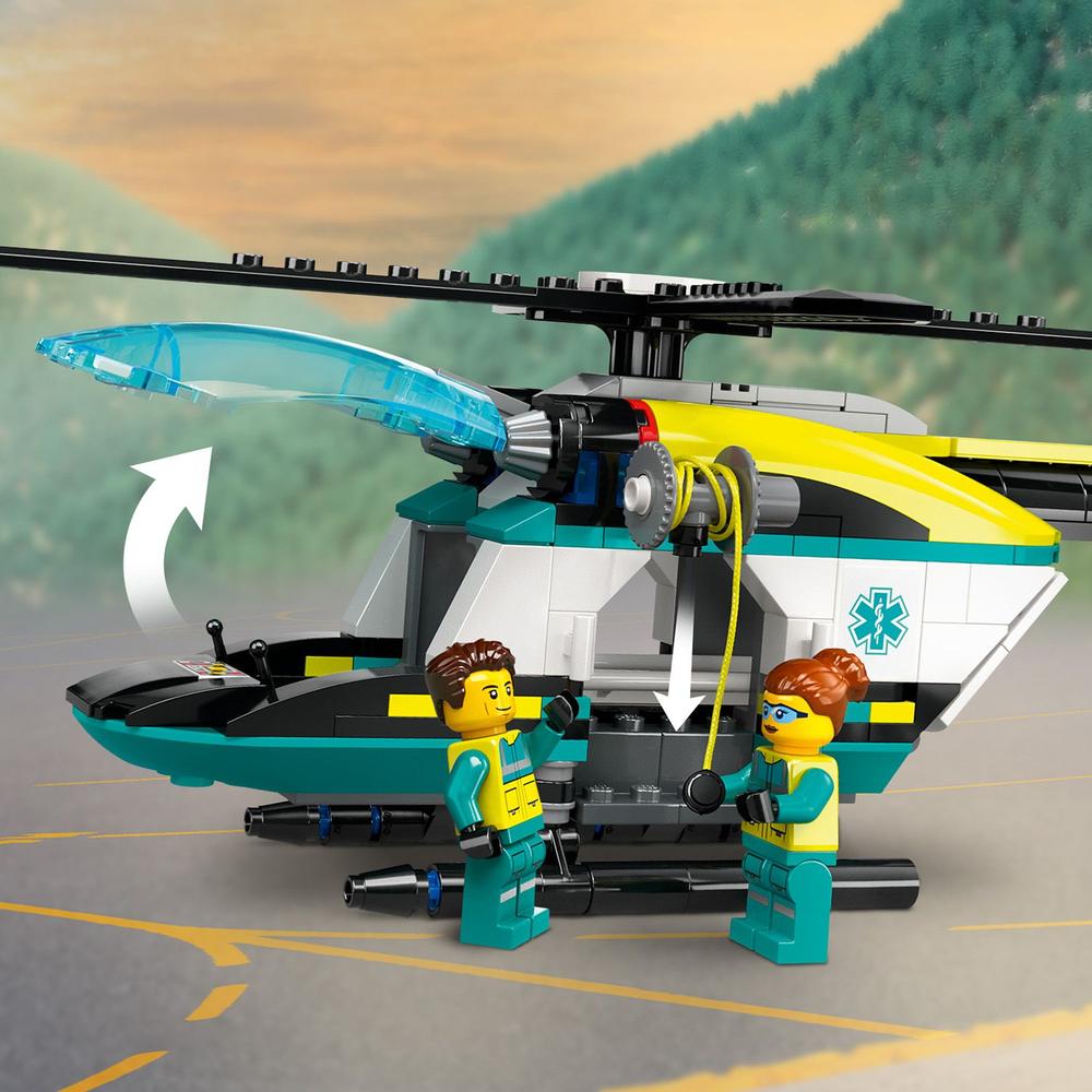 LEGO® Záchranářská helikoptéra 60405 Obrázek