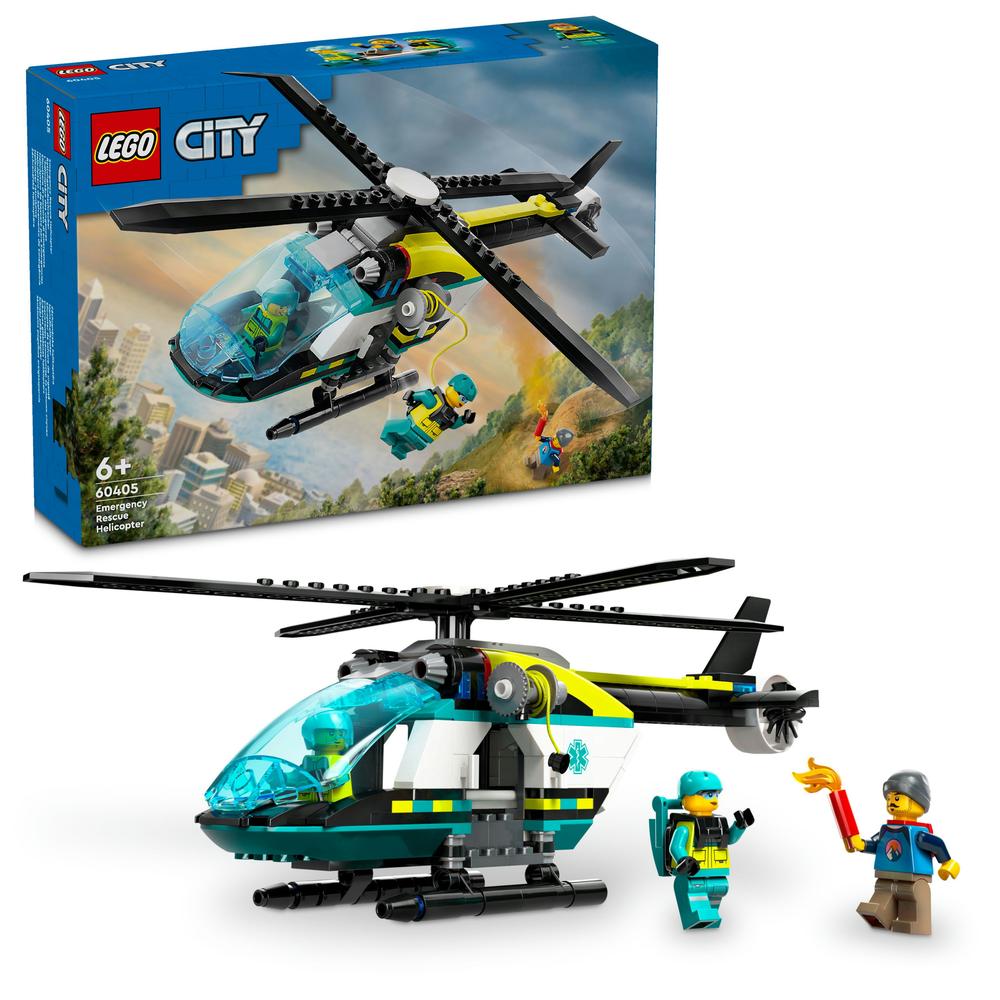 LEGO® Záchranářská helikoptéra 60405 Obrázek