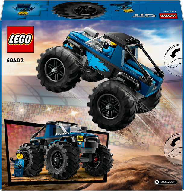 LEGO® Modrý monster truck 60402 Obrázek