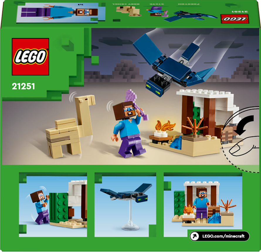 LEGO® Steve a výprava do pouště 21251 Obrázek
